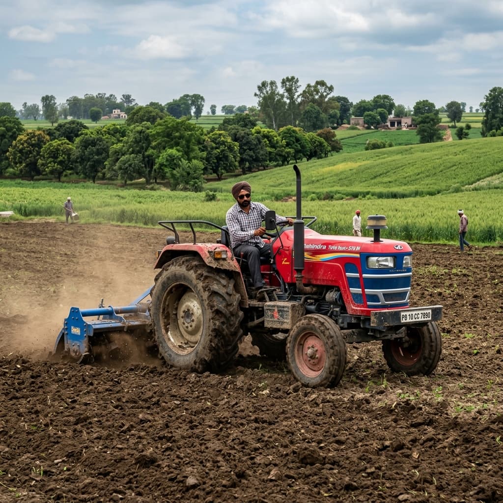 45 HP Rotavator & Soil Prep Tractor